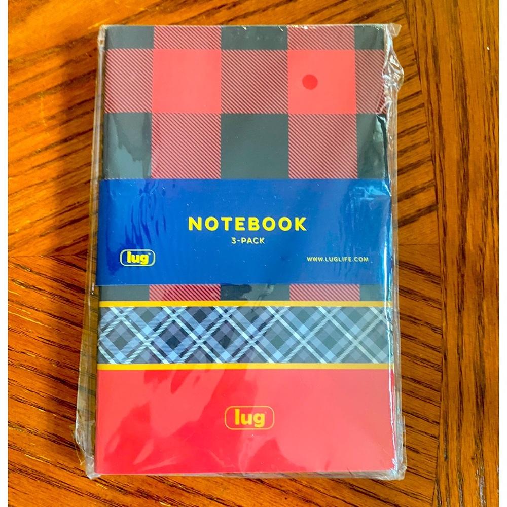 NWT: LUG Journaling NOTEBOOKS- Set of 3 - Picture 2 of 5